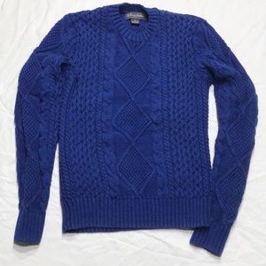 [Brooks Brothers] Blue Knitted Small Sweat…